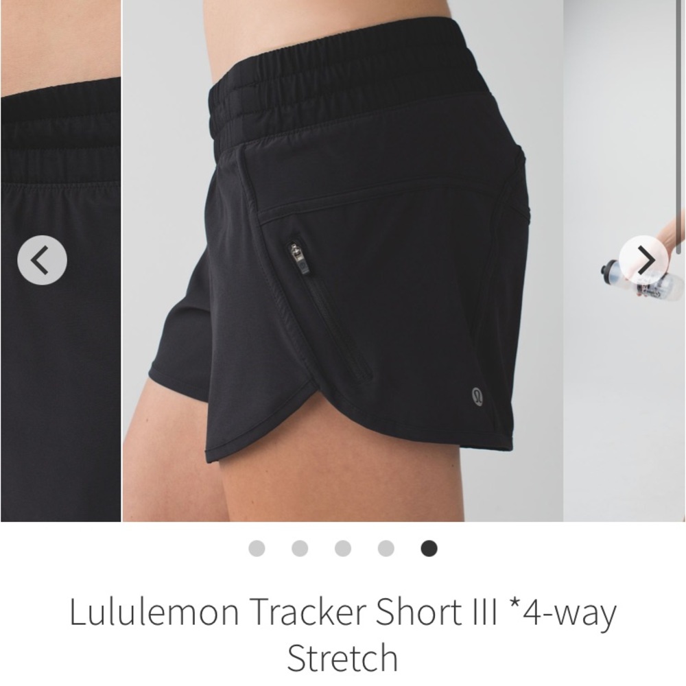 Lululemon Tracker Short size 6!
